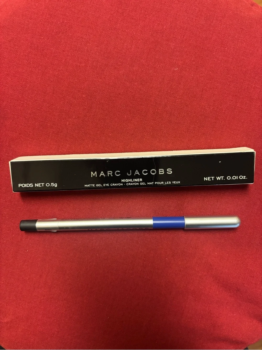 Marc Jacobs Highliner Matte Gel Eye Crayon Gel In “Out Of The Blue” 0.01 Oz.
